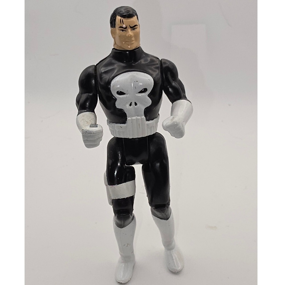 Toy Biz Punisher Action Figure Black Fair 1991 Marvel Super Heroes